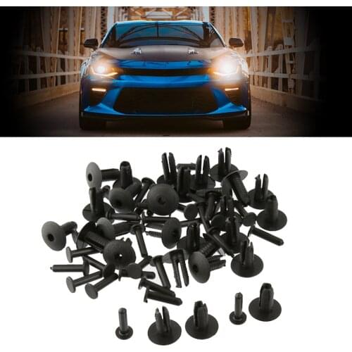 30x6mm Car Body Push Pin Rivet Fasteners Body Trim Clip Auto Expansion Screws Kit For BMW E30 E36 E46 E39 E38 Z1 Dropshipping