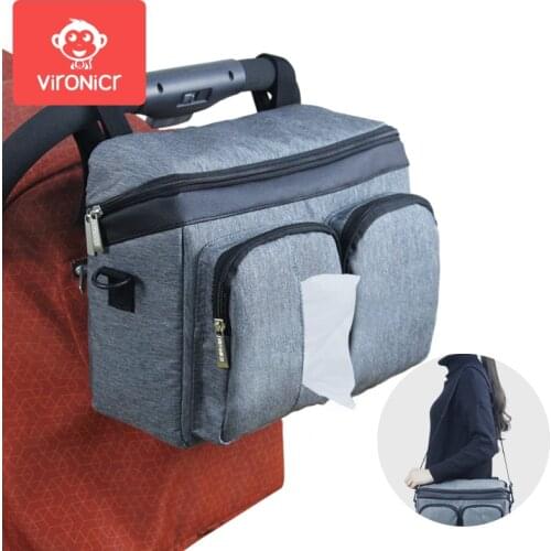 Stroller Accessories Diaper Bags Baby Stuff Nappy Stroller Organizer Mom Travel Hanging Carriage Pram Buggy Cart Bottle Bag