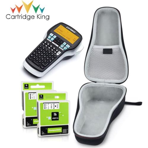 45013 Tape Label Maker Case for DYMO LabelManager 420P LM420P Label Printer Hard Storage Bag Box Waterproof Protective Shell