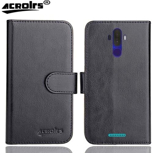 Haier I6 Infinity Case 6.1" Original 6 Colors Flip Soft Leather Crazy Horse Phone Protection Cover Stand Function Cases Wallet