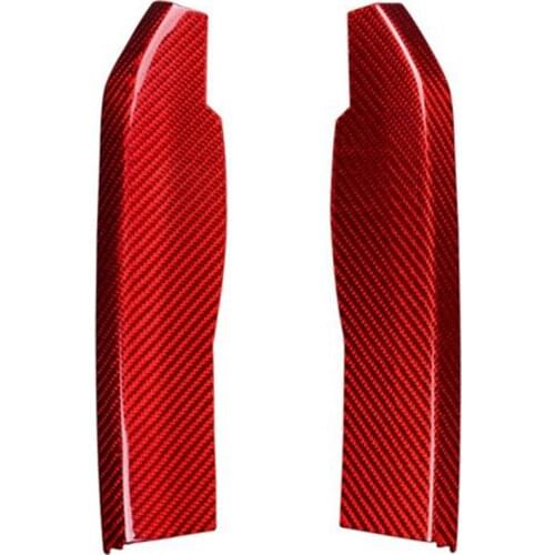 Carbon Fiber Interior Trim Car Central Control Decorative Strips Sticker for Subaru BRZ Toyota 86 2013-2020