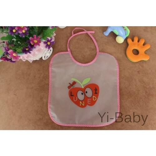 7PCS/Set YB0005-Monday Baby waterproof bib Infant saliva towels Week bib for Italian Burp Cloths Kids EVA bibs Free shipping