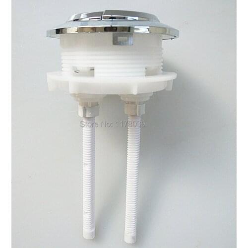 Installation Diameter 58mm round toilet Push button,water tank cover ceramic hole must be greater than 5.8cm,less than 6.5cm