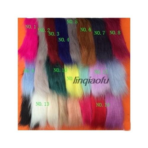 Artificial plush Faux fox plush fabric