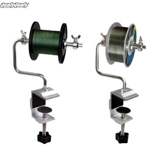 Aluminum Alloy Fishing Line Winder Stable Fishing Line Spool Spooler System Tackle Pesca Suction Cup Fishing Accessories