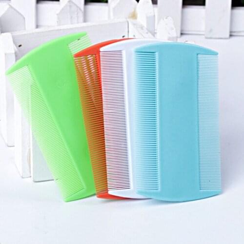 Neon Durable Double Sided Nit Combs for Head Lice Dectection Comb Kids Pet Flea