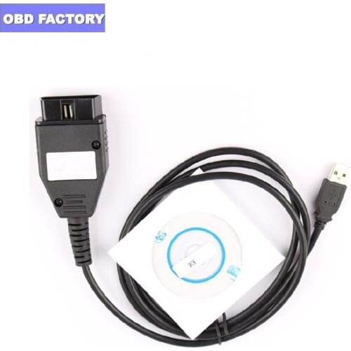 10Pcs/Lot Newest KM Tool for OPEL EDC 16 Mileage Programmer Car Diagnostic Cables and Connectors