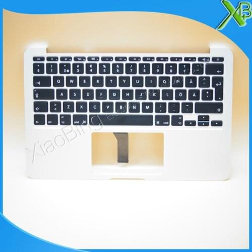New TopCase with SE Swedish Sweden Keyboard for MacBook Air 11.6" A1465 2013-2015 years