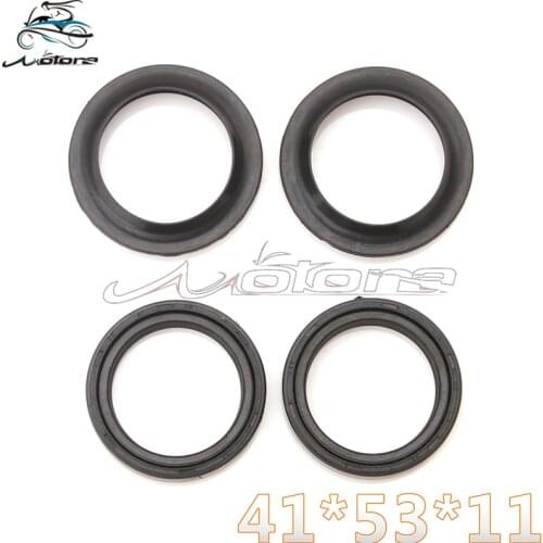 41*53*11 Motorcycle Front Fork Damper oil seal Dust cover For YZF600 YZF-R6 R6 06-15 YZR1000 YZF R1 98-03 AN250 AN400 SV400