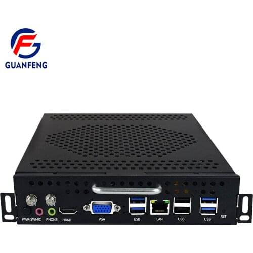 Pfsense BKHD OPS Mini PC 989 i3-2350M CPU Dual Core Personal Computer Linux Window 7 8 10 Office Industrial Educational Computer