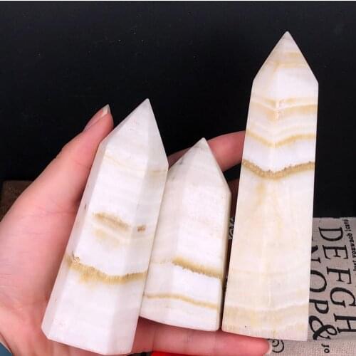 Natural Crystal point rare gem chakra healing reiki healing decorative gift