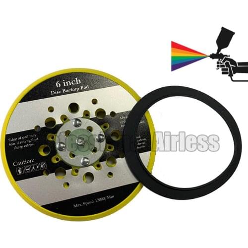Backing Pad with Shim and Brake Seal for Car Random Orbital Sander Machine KS-01-150 Multi-Function Variable Speed Corded MIRKA