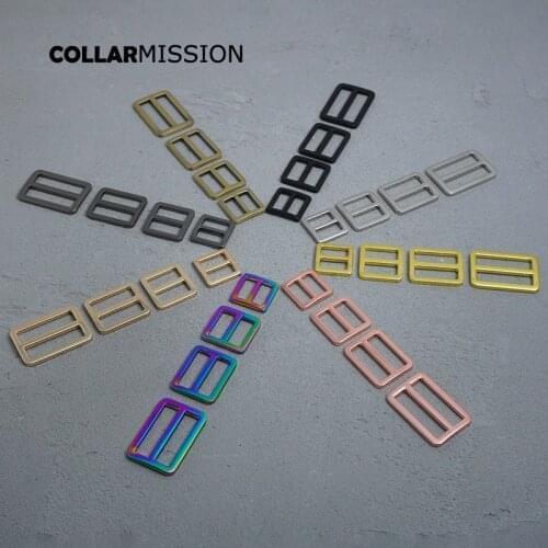 10pcs/lot Metal Non-Welded plating Roller Pin Tri-Glid For Backpacks Straps cat dog collar DIY accessory for 8 colours