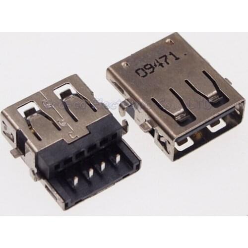 10pcs USB Socket USB 2.0 Connector Port 2.0 USB Jack