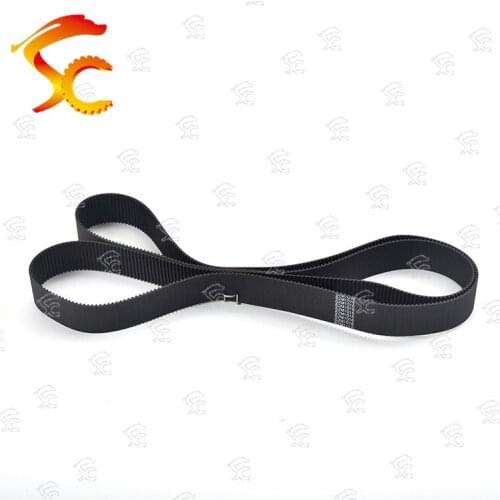 10pcs S2M-1016-6/10mm belt closed loop rubber S2M-1016-6/10mm timing belt Teeth 508 Length 1016mm width 10/6mm for 3D printer