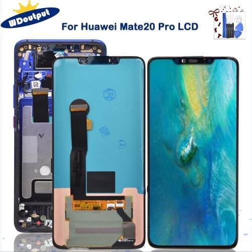 Original Screen For Huawei Mate 20 Pro LCD Display Touch Screen Digitizer LYA-L29 LYA-L09 LCD For Huawei MATE 20 PRO LCD Screen