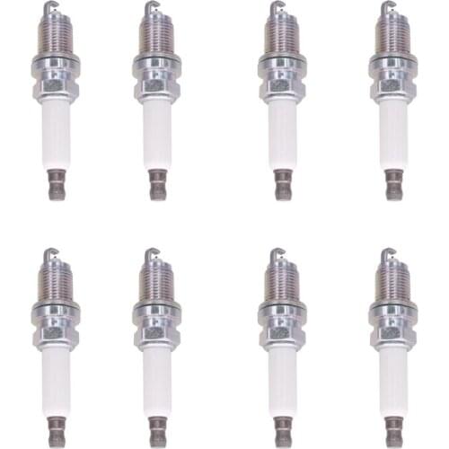 8Pcs Spark Plug For Bmw 318i 550i 650i 750i 750Li E46 E53 E60 E70 E85 E88 E91 E92 E93 X1 X3 X5 12120032134 IZFR6H11 12122158252