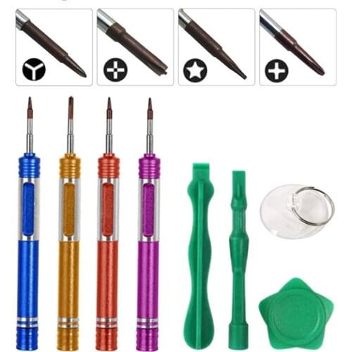 8 in 1 multi-function Repair Open Tools Kit Screwdrivers For iPhone Samsung Galaxy DIY Mobile Phone Accessories Hand Tools