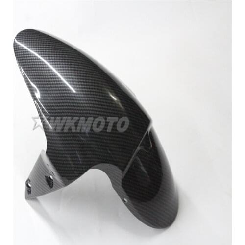 ABS Plastic Carbon Fiber Painted Front Tire Fender Mudguard For TRIUMPH Daytona 675R 2006 07 08 09 10 11 2012