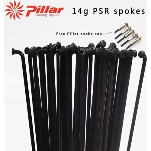 Authentic Taiwan Pillar Xieda PSR 14 Round Spoke Road Bike Mountain Bike Dead Speed Stainless Steel Wire