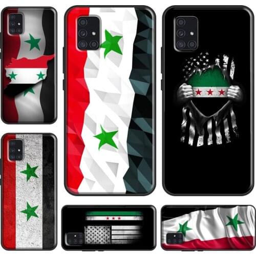 Syria Flag For Samsung A20e A11 A31 M31 M30S A21S Case For Galaxy A70 A40 A30 A71 A51 A50 Cover