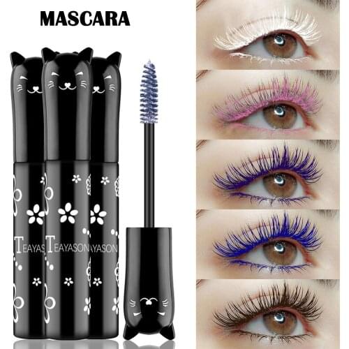 Colorful Mascara Waterproof Color Eyelash Makeup 3D Fiber Lash Lengthening @ME88