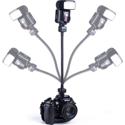 FLEXIBLE TTL FLASH CORD flexible arm control Flashgun/Speedlite Work Different Angle 360 for 700D 650D 7d 6D 5D3 5D2 600D 1Dx
