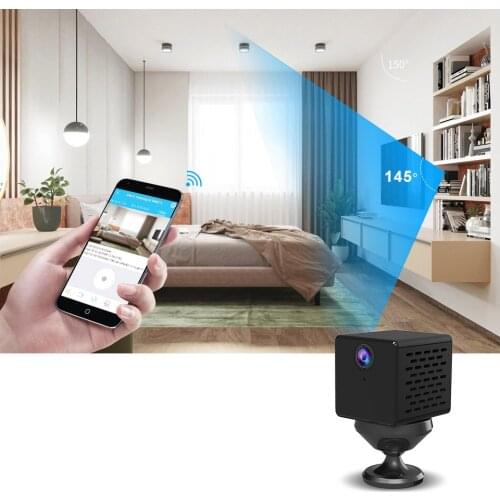 HD Tiny Wireless Cam 1080P Mini Wireless Battery Camera IP Camera Security Sureveillance Camera Wifi Camera & DV Recorder 2 in 1