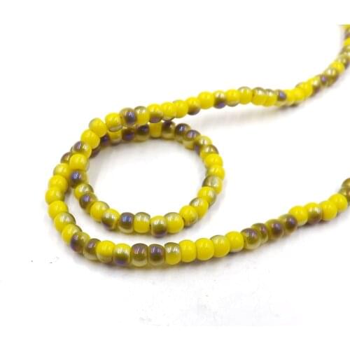 Hot~200pcs 4mm Round Shape Crystal Glass Beads charm Beads Loose Spacer Bead for DIY Jewelry Making YZ40