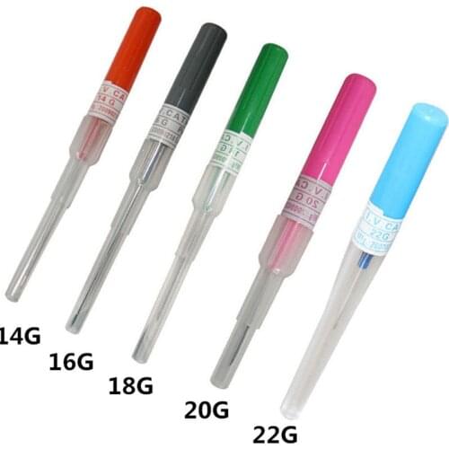 1pc 14G 16G 18G 20G Body Jewelry Surgical Steel Catheter Piercing Needles Supply Sterilized Body Tattoo Needles