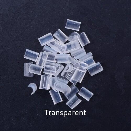 1000 Pcs Keratin Glue for Hair Nail Tip Keratin U-Shaped Fusion Chips Glue Nail Tip Keratin Nail Tip for Hair Extension