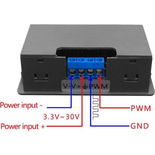 XY-PWM1 Signal Generator Module Adjustable PWM Pulse Frequency Duty Cycle Square Wave L4MB