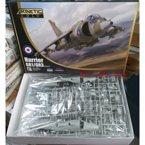 Harrier GR1 / GR3 (2 in1) KINETIC 1/48 plastic model kit K48060