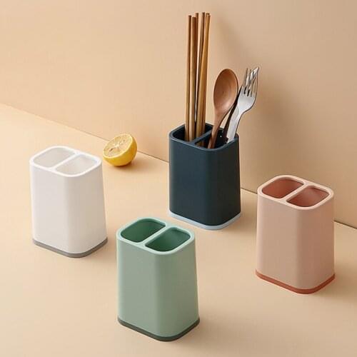 Wall-mounted Cutlery Holder For Kitchen Chopsticks Cage Rack Drain Anti-moisture Basket Home Kitchen Tableware Spoon Storage Box