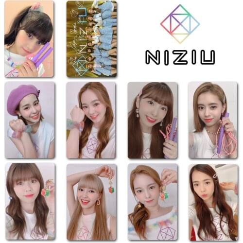 KPOP Ayaka Mako Maya Miihi Rio Rima Mayuka Nina Riku Niziu Card Postcard LOMO Card Collection Card WithU Random Small Card New