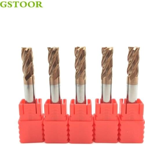 1PCS 10mm HRC60 Flat Endmills Tungsten Cabide End Mill cutter Tool Milling Machine For Lathe Mill-Cutting