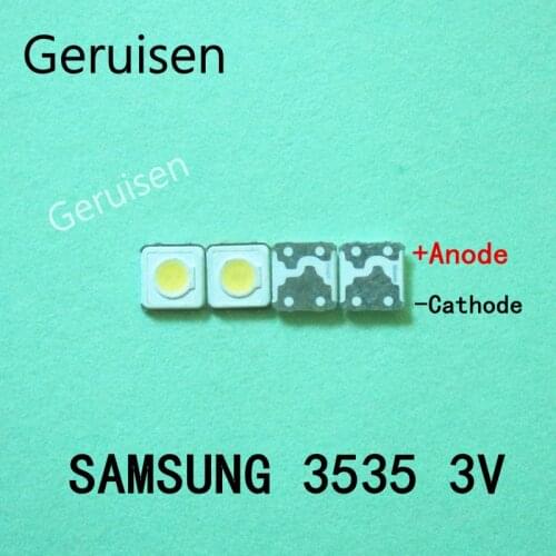 SAMSUNG LED 2000pcs Backlight High Power LED 1W 3537 3535 110LM Cool white SPBWH1332S1BVC1BIB LCD Backlight for TV sansu