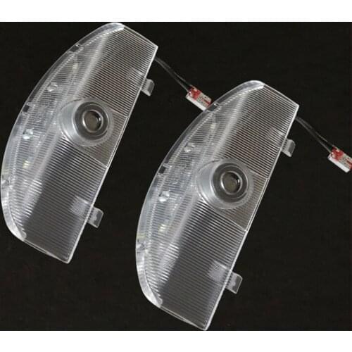 Led HD Door Welcome Projector Light For Mitsubishi Montero Pajero 2006-2020 Grandis 2003 2004 2005-2011 Car Styling Accessories