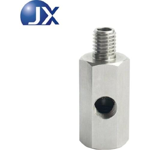 Oil Pressure Gauge Sensor Two Fitting 1/8" NPT Female & M10X1.0 Male & Female