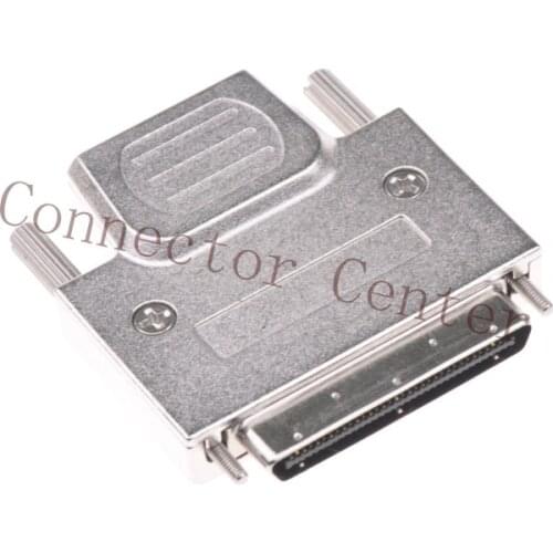 VHDCI SCSI Connector Metal Hood 68Pin Male Witch Screw V.68 Connector