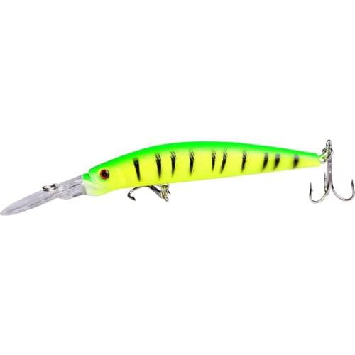 1PCS Minnow Fishing Lure Hard Artificial Bait 145mm 14.7g Crankbait Fishing Wobblers Pesca Depth 2-3 Meters