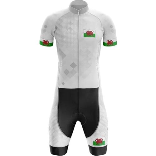 2021 United Kingdom ciclismo ropa one piece cycling skinsuit quick dry body suit breathable bike jumpsuit 20D gel pad