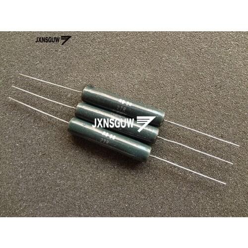 4PCS NEW Original VISHAY sfernice RB58 10W27R 9x45MM Advanced resistance 10W 27R Ceramic resistance 27R 10W 27ohm