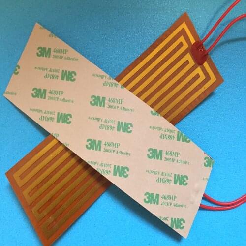 9.5x40mm 12V 10W Electric Polyimide Film Heater 3D Printer Heating Element,heating element Kapton Heater Warming Products