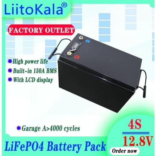 12.8V High Capacity and Stability Lifepo4 Battery Pack 4S 200Ah 280ah 300Ah 12V UPS ADV RV Battery High Life Waterproof AAA