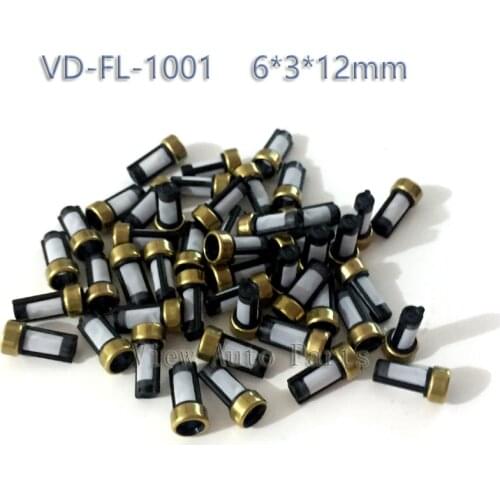 20 pcs Wholesale Fuel Injector Micro Basket Filter Top Quality Fit for ASNU03C Injector repair kits 6*3*12mm VD-FL-1001