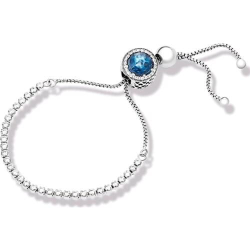 NEW 100% 925 Sterling Silver Heart ZT0134 Shine Bracelet Opal Strings Set Original Fashion Elegant Jewelry