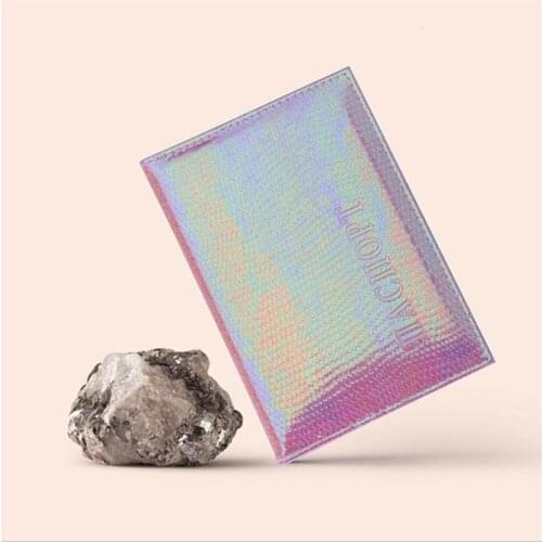 Fashion Travel Accessories Shiny Passport Covers Simple Creative PU Leather ID Bank Card Bag Men Women Passport Business Holder