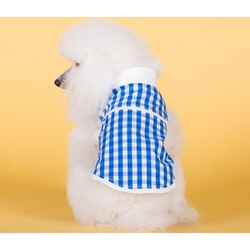 Pet Clothes Spring and Summer New Style Cotton Stretch Dog Clothing Law Fighting Teddy Puppy Shirt Clothing