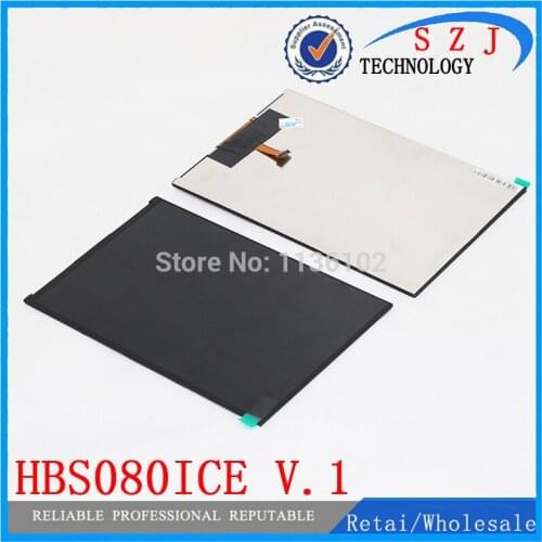 Original 8'' inch tablet pc LCD screen Sensor digitizer HBS080ICE V.1 LCD display Replacement Free shipping